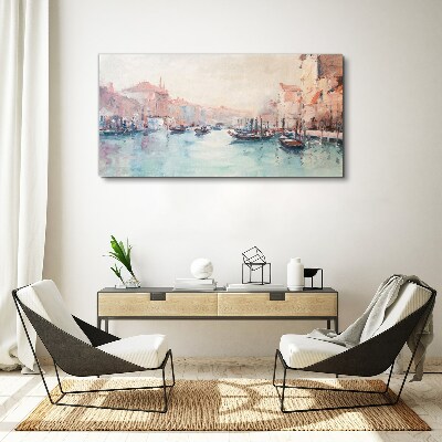 Vászonkép Velencei reggelek
