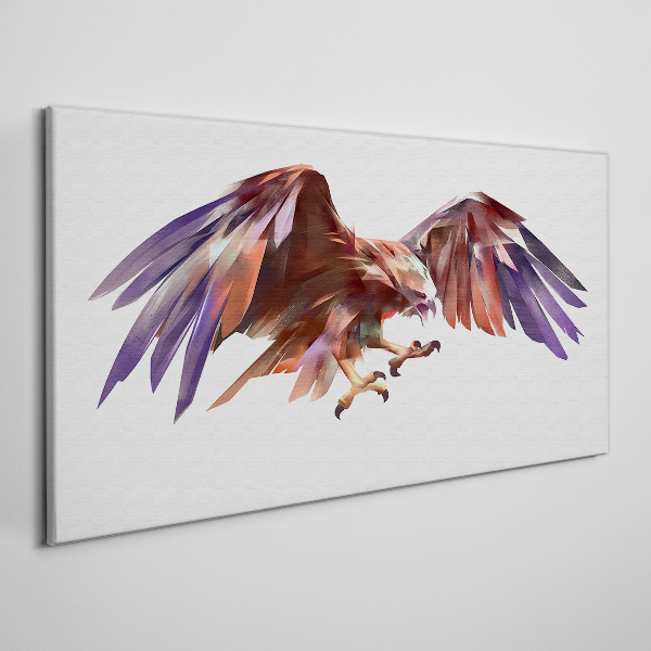 Vászonkép A sas dinamikus repülése
