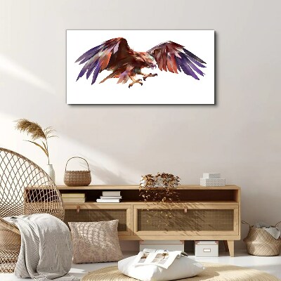 Vászonkép A sas dinamikus repülése