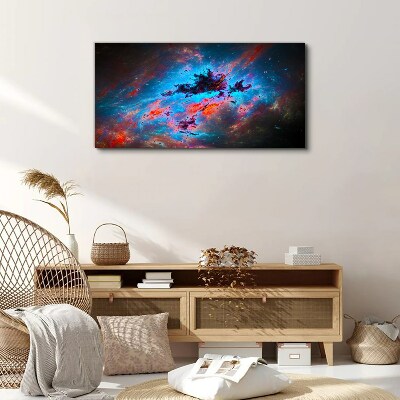Vászonkép A színek kozmikus tánca