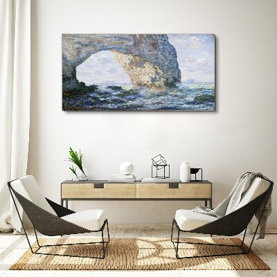 Vászonkép A Manneporte Monet