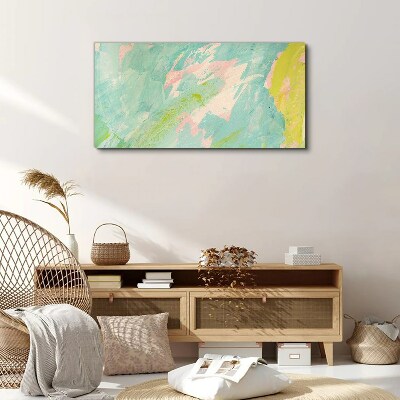 Vászonkép Absztrakt kompozíció pasztell színekben