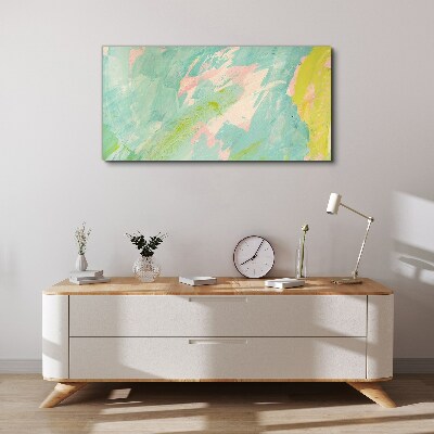 Vászonkép Absztrakt kompozíció pasztell színekben