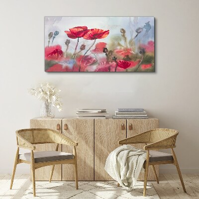 Vászonkép Virágos álmok pasztell árnyalatokban