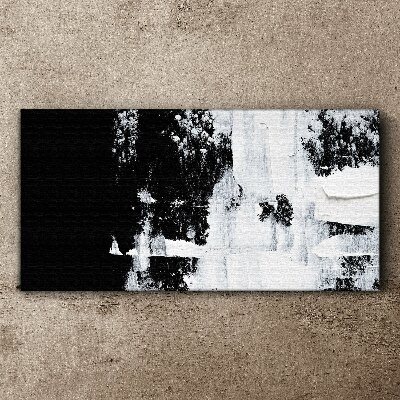 Vászonkép Fekete-fehér kontraszt
