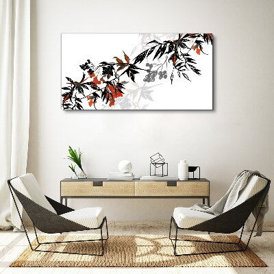 Vászonkép Elegáns növényi kompozíció