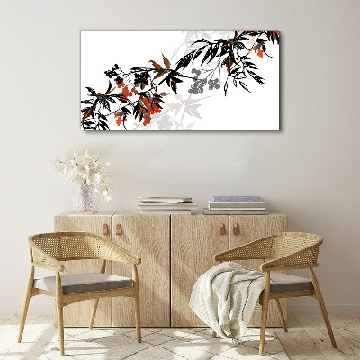 Vászonkép Elegáns növényi kompozíció