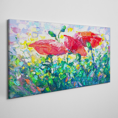 Vászonkép Virágálom színekben