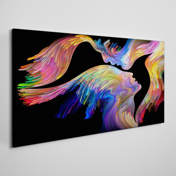 Vászonkép A lelkek színes keveréke