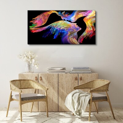 Vászonkép A lelkek színes keveréke