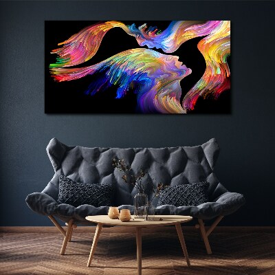 Vászonkép A lelkek színes keveréke