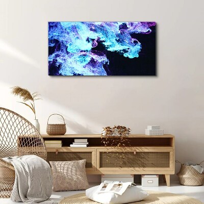 Vászonkép Színes energia hullámai