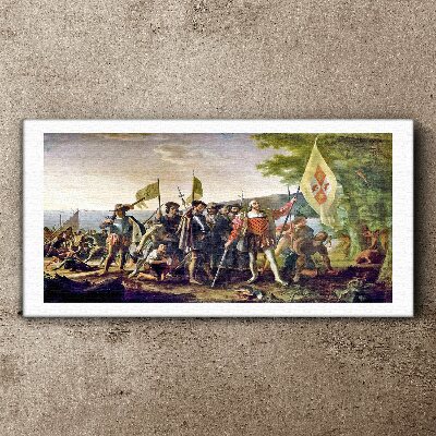 Vászonkép Az Újvilág meghódítása