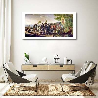 Vászonkép Az Újvilág meghódítása