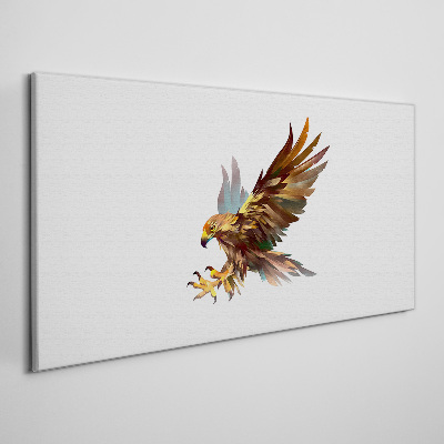 Vászonkép Aranysólyom repülés közben