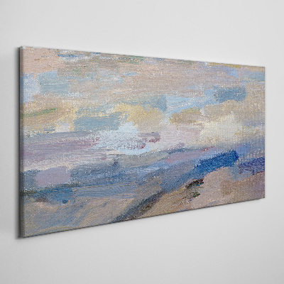 Vászonkép Békés ég a tenger felett