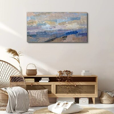 Vászonkép Békés ég a tenger felett