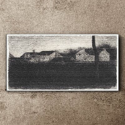 Vászonkép Vihar előtti csend