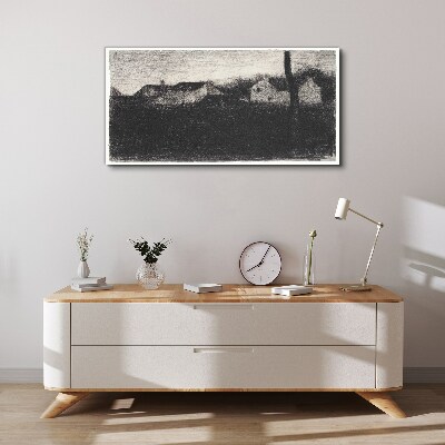 Vászonkép Vihar előtti csend