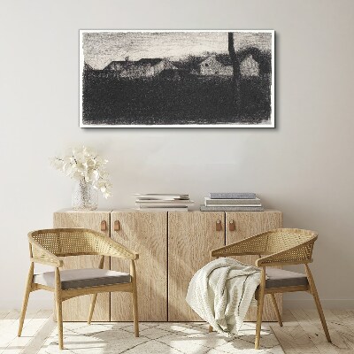 Vászonkép Vihar előtti csend