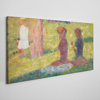 Vászonkép Megörökített pillanatok pasztell színekben