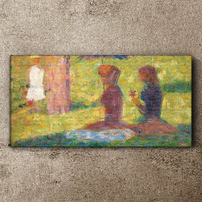 Vászonkép Megörökített pillanatok pasztell színekben