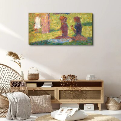 Vászonkép Megörökített pillanatok pasztell színekben