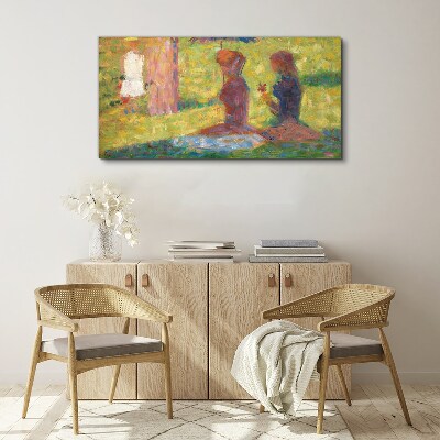 Vászonkép Megörökített pillanatok pasztell színekben