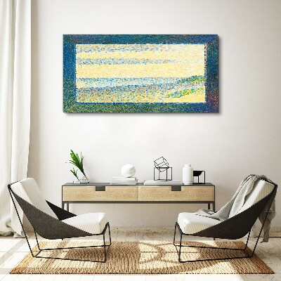 Vászonkép Színhullámok a nyári fényben