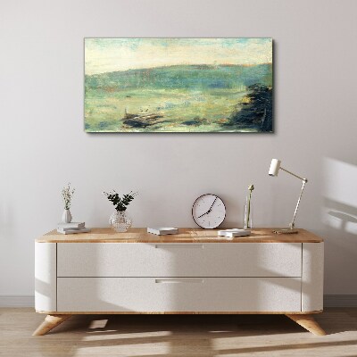 Vászonkép Békés táj pasztell tónusokkal