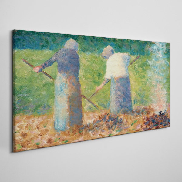 Vászonkép A kertben dolgozó nők
