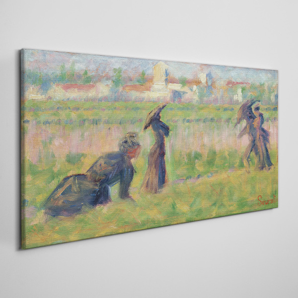 Vászonkép Séta a napon