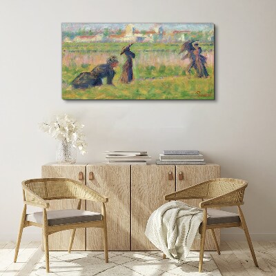 Vászonkép Séta a napon