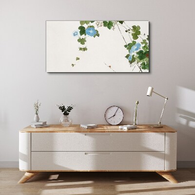 Vászonkép Finom árnyalatú virágmotívum