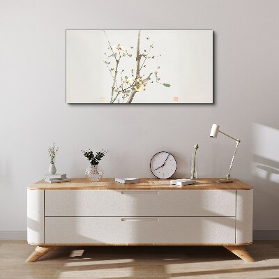 Vászonkép Finom tónusú virágág