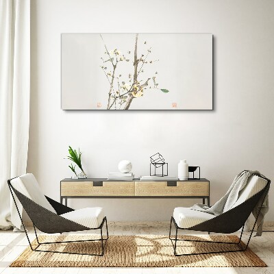 Vászonkép Finom tónusú virágág