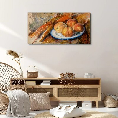 Vászonkép Gyümölcsasztal pasztell színekben