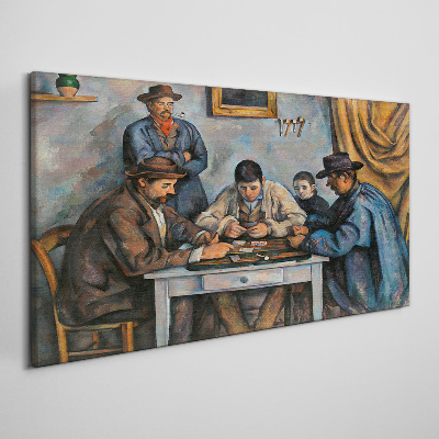 Vászonkép Kártyázás