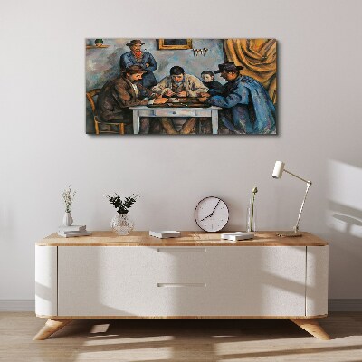 Vászonkép Kártyázás