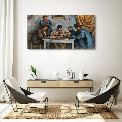 Vászonkép Kártyázás