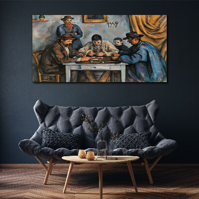 Vászonkép Kártyázás