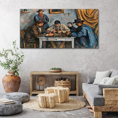 Vászonkép Kártyázás