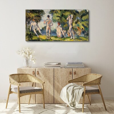 Vászonkép Nyári találkozó a természetben