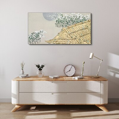 Vászonkép Béke a japán tájon
