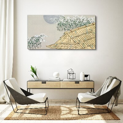Vászonkép Béke a japán tájon