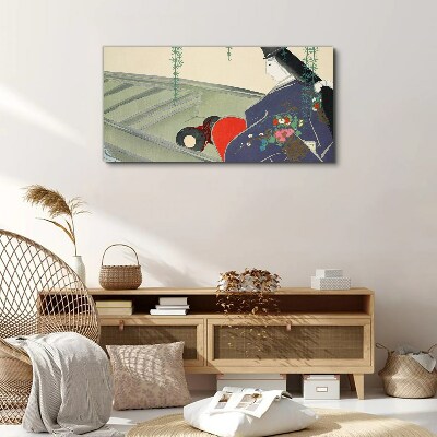 Vászonkép Béke a kertben