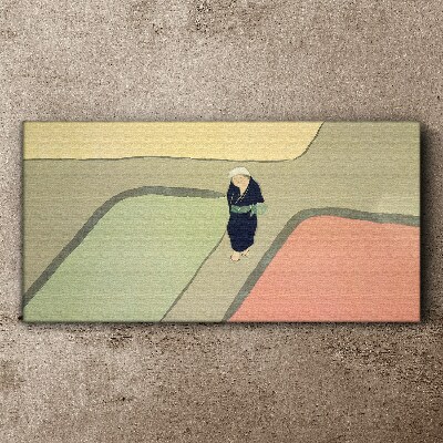 Vászonkép Séta a színes kereszteződésben