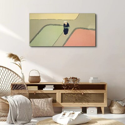 Vászonkép Séta a színes kereszteződésben