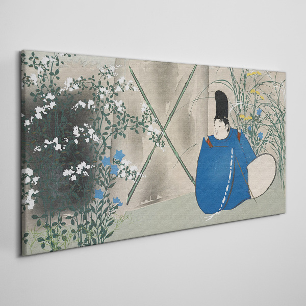 Vászonkép Béke a kertben