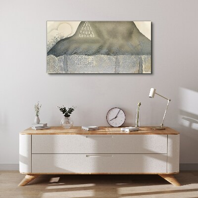 Vászonkép Béke a hegyek között